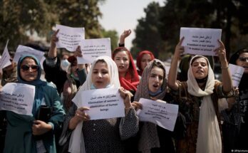 Afghan women demand their rights under Taliban rule