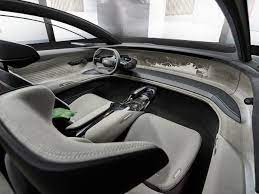 Audi grandsphere concept removes steering wheel, pedals, displays
