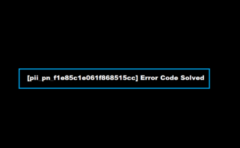 How to solve [pii_pn_f1e85c1e061f868515cc] error?